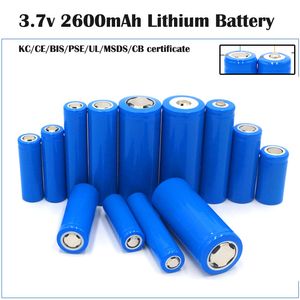 3.7V 2600mAh 18650 Lithium Battery Storage Capacity Rechargeable Vape Battery KC Certificate