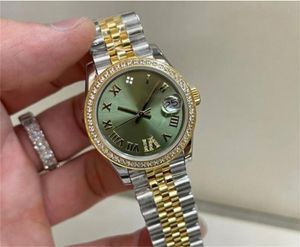 U1 Top AAA Luxury Watch Designer Diamond Bezel Conjunto Ladies 28mm DateJust Jubilee Sapphire Autom￡tico Mec￢nica de alta qualidade Solitana de a￧o inoxid￡vel