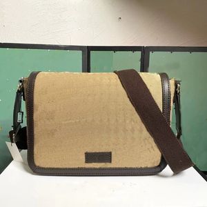 Bolsas de mensagens de mensageiro masculinas Marca de designer mulher genu￭no bolsa de ombro de couro Bola de luxo Bola de alta qualidade bolsas impressas homens homens mulheres