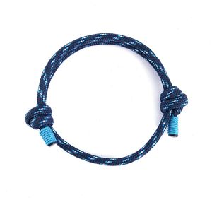 Pulsera de cuerda de supervivencia ajustable de 12 colores de zapatillas de cordón para mujeres