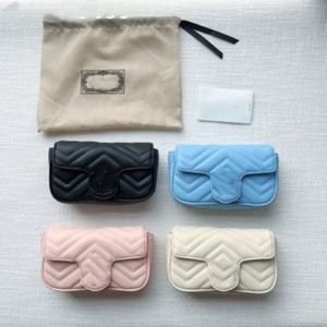 4 Farbe G Mini Schulterrucksack Taille Umhängetasche Damentasche Designertaschen klein süß
