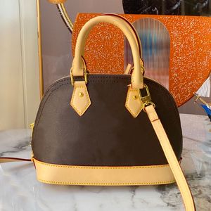 Shell Designer Bag Classic Women Handbags Crossbody Shoulder Totes Bag Shop Bags Canvas Genuine Leahter M53152 M44121 Coffee Lattice Old Flower Almas Bb Purses