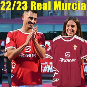 22 Real Murcia ARMANDO J SAURA Soccer Jerseys ALBERTO DANI GARCIA Home Pedro Leon Fedor Andres Carrasco Football Shirts Short Sleeve Uniforms