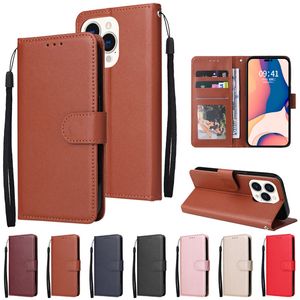 Schlanke Lanyard-Magnet-Flip-Handyhülle für Samsung Galaxy S22 Ultra S21 Plus S20 Fan S21FE S20FE S20lite Note20 Note10 Pro 3 Kartenfächer Leder Brieftasche Kickstand Shell