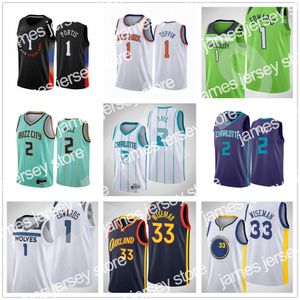 Wholesale kids sized jerseys resale online - 2022 Draft Pick Anthony Edwards Jersey James Wiseman LaMelo Ball Obi Toppin Basketball Men Kids Blue White Purple Size S XXL
