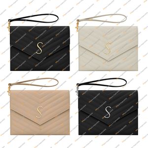 Ladies Designer Moda Caviar Matelass Flap Bolsa Bolsa Bolsa Tote Grã De Poudre Em Releveito Bolsa Cosmética Bolsa de Valeção Holares