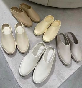 Fears of God The California Slip-On Original Sandals Slippers Designers FOG Sliders Women Almond Oat Cream Concrete Cement Extralight EVA Fashion trend 2023