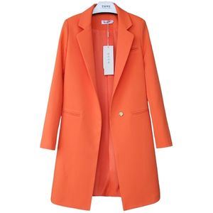 Spring Autumn Blazers Coats Women Clothing Suit Long Sleeve Jacket Casual Tops Female Slim Windbreaker coat 220819