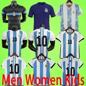 Women Mens Kids Kit Argentina Soccer Jersey Child Dybala Higuain Icardi Camisetas Girls Shirts Moisewing 女性男の子トレーニングウェアセット