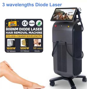 2 HANDLAR DIODE LASER DIOD 808NM 755NM 1064NM MASKIN BIKINI HÅRBAKING Hud REJUVENTAION