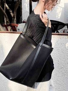 Designersväskor Sally Beilin med pengar R Park Tote Canvas Cotton and Linen Cowhide Single Shoulder Contracted Fashion Bucket Bag