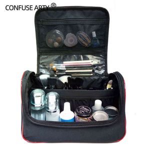 Neue professionelle Kosmetiktasche Schönheitspinsel Schindel Make-up-Tasche Reise notwendig Wasserdichter Einsatz Barber Scherentasche 220820