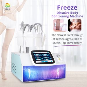 2022 Ny kommande Fat Frozen Machine Vakuumkylning Viktminskning Body Sculpting 4 Pads Beauty Salon Tools