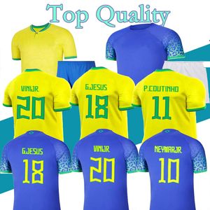 2022 футбольная майка Camiseta de futbol PAQUETA BRAZILS NERES COUTINHO футбольная рубашка JESUS MARCELO PELE CASEMIRO brasil 22 23 maillots футбольные мужские и детские наборы