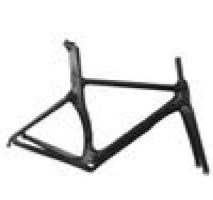 Wholesale carbon fibre road frames resale online - Tantan factory new aero racing road bicycle frame TTX2 design all black color carbon fibre