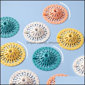 Other Home Garden Sink Drain Strainer Hair Catchers Rubber Shower Bathtub Floor Filter Water Stopper Sile Bathroom Kitchen Yydhhome Dhcia