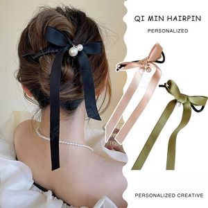 Bow Ribbion Hair Clips Girls Summer Sweet Honetail Styling Hairpins Barrette Twist Clip аксессуары
