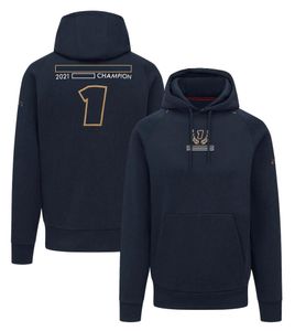 2022 autunno e inverno F1 formula uno abbigliamento squadra felpa con cerniera con cappuccio maglione caldo in pile sottile personalizzato ufficiale stesso stile