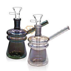 OB-2236 5.5Inches Mini glass smoking pipes Hookah Pyrex Glass Oil Burner bong With 14mm Accessories