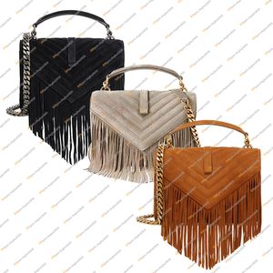 Ladies moda design de luxo camurça tamel saco de cadeia de bolsas de ombro crossbods bolsa de bolsa de alta qualidade 5A 392737 bolsa bolsa