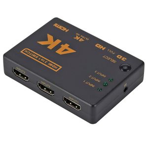 4K 2K 3x1 HDMI Cable Splitter HD 1080P Video Switcher Adapter 3 Input 1 Output Port HDMI Hub for Xbox PS4 DVD HDTV PC Laptop TV