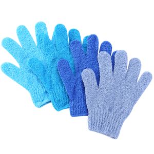 Luvas de limpeza Slick Exfoliating Skin Exfoliator For Body Shower Scrub Accessories Women Esfoliation Mitt Bath amCHE