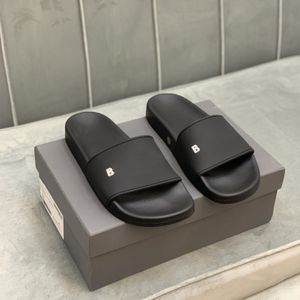 2023 Men Women Slippers Three-dimensional Font Shoes Slide Summer Fashion slipper Wide Flat Sandals beach hotel Flip Flop mop Size 36-47
