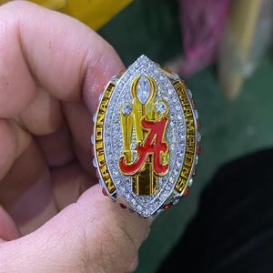 Wholesale championship rings for sale - Group buy The LAST DESIN Alabama Crimson Tide NCAA Championship ring Fan Gift whole Drop HING QUALITY235m