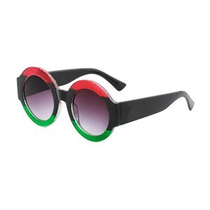 Übergroße runde Sonnenbrille für Frauen Luxusdesigner Sonnenbrille UV400 Eyewear Womans Oculos de Sol