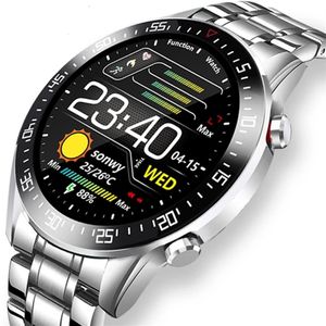 Orologi intelligenti smartwatch da uomo touchscreen completo per Android iOS Frengia cardiaca Monitoraggio della pressione arteriosa Designer di fitness WRIS288Z