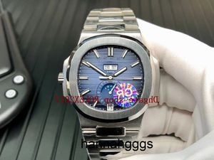 Waterproof V3 Blue Men Super GR Best Quality Eta Cal.324 40mm 5726/1A Steel Mechanical Automatic Mens Men's 904L Watches KGTW