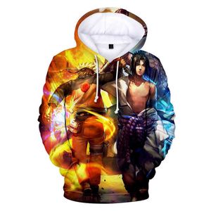 3 To 14 Years Kids Hoodies Anime Akatsuki Red Cloud 3D Print Boys Girl Hoodie Cartoon Uzumaki Sweatshirt Casual Children Clothes 22H0821