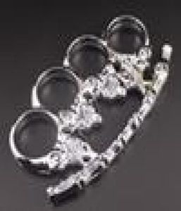 Wholesale metal brass knuckles for sale - Group buy about Weight g Metal Brass Knuckle Duster Four Finger Self Defense Tool