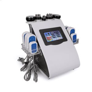 6 in 1 cavitazione 40K dimagrante macchina liposuzione ad ultrasuoni RF vuoto attrezzatura per la perdita di peso