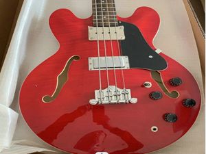 Made in China Guitar New 4 String Jazz Bassi Guitar Aceite a cor personalizada