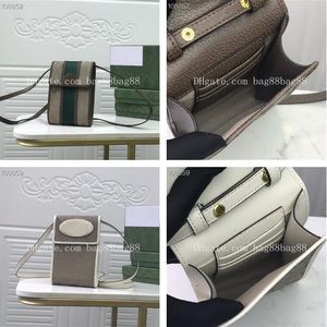 Tragbare Mini Ophidia Messenger Bags Luxus Designer Umhängetaschen Mode 2022 Leder Luxurys Designer Handytasche Umhängetasche Handtasche 625757