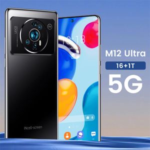 Глобальная версия оригинальная мобильная телефон M12 Pro 16G 1TB Android Смартфон Support 4G 5G Network Super Endurance Original