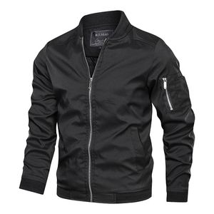 Jackets masculinos masculinos Slim e Coats Spring Autumn Casual Bomber Jacket Moda Male Outwear Roupas Tamanho de 6xlmen's