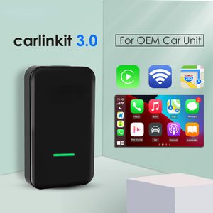 Carlinkit 3 Apple Carplay Wireless Dongle USB صندوق مهايئ لعب السيارة IOS لمقعد سكودا كيا مازدا فولفو تويوتا بايونير بنز أودي