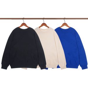 Designerski sweter męska bluza z kapturem wyszywane litery długi rękaw z okrągłym dekoltem kaszmirowy płaszcz luźny pulower na co dzień kurtka męskie bluzy damskie