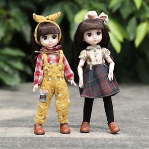 36cm BJD Accessories Doll's Dress for Doll Clothes Kids Diy Up Fashion Toys Gift246s