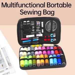 90pcs Sewing Kits DIY Multi-function Sewing Box Set for Hand Quilting Stitching Embroidery Thread Sewing Accessories