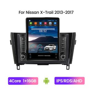 Rádio de vídeo para carro 2D em 9 polegadas Android para 2013 2014 Nissan X-Trail Head Unit suporte Bluetooth wifi controle de volante