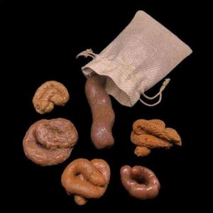 3PC Realistic Shit Gift Funny Toys Fake Poop Piece of Shit Prank Antistress Gadget Squish Toys Joke Tricky Toys Turd Mischief Y220236t