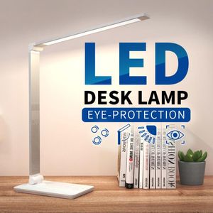 Smart Automation Modules Desk Lamp Continuously Adjustable Reading Foldable Rotary Touch Switch CC 5V USB NgihtSmart SmartSmart