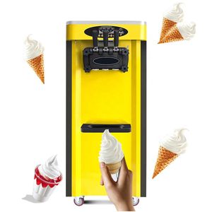 Lanche de frutas reais automatizado gelato vertical freezer cone que faz creme cornet de glace fabricante industrial contínua máquina de sorvete duro