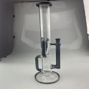 Nargile sarı flaş sarı geri dönüşüm bong 14 mm eklem 17 inç