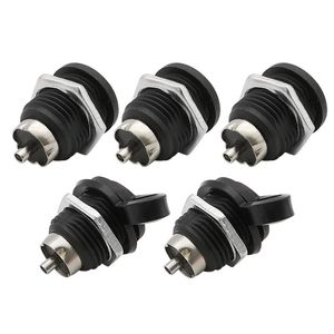 Other Lighting Accessories 5Pieces DC-022D 5.5x2.1mm DC Power Female Jack Connector With Nut Panel Mount Socket Charging Adaptor 5.5 2.1mmOt