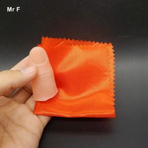 Simulation Magic Thumb Soft Fake Finger Disappear Cloth Magic Tricks Prop Teaching Intelligence Toys For Children246z