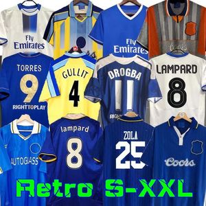 CFC 2011 Retro Soccer Jersey Lampard Torres Drogba 11 12 13 Final 94 95 96 97 98 99 Football Shirts Camiseta Crespo WISE 03 05 06 07 08 COLE
